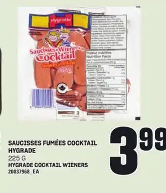 Provigo SAUCISSES FUMÉES COCKTAIL HYGRADE, 225 G offer