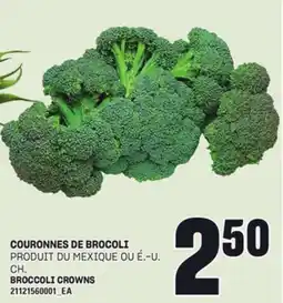 Provigo COURONNES DE BROCOLI offer