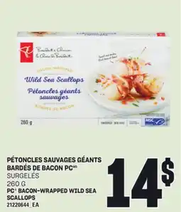 Provigo PÉTONCLES SAUVAGES GÉANTS BARDÉS DE BACON PC, 260 G offer