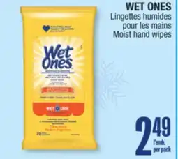 Jean Coutu WET ONES Moist hand wipes offer