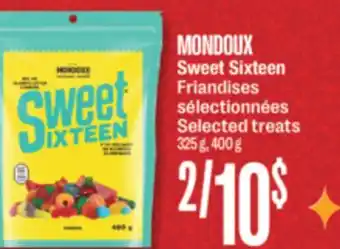 Jean Coutu MONDOUX Sweet Sixteen Friandises offer