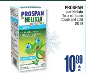 Jean Coutu PROSPAN par Helixia Cough and cold offer