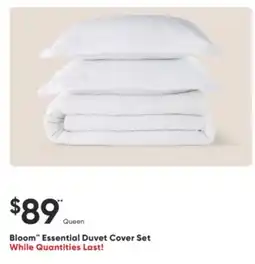 Sleep Country Bloom Essential Duvet Cover Set offer