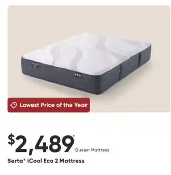 Dormez Vous Serta iCool Eco 2 Mattress offer