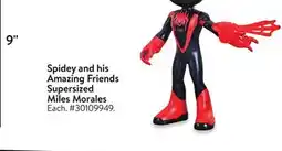 Walmart Spidey and his Amazing Friends Supersized Miles Morales offer