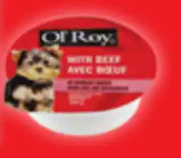 Walmart Ol' Roy Wet Dog Food Single Cups offer