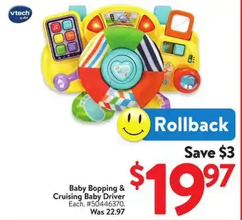 Walmart Baby Bopping & Cruising Baby Driver offer