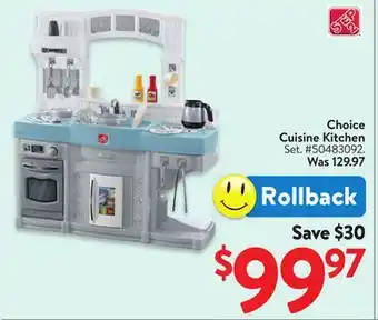 Walmart Choice Cuisine Kitchen offer