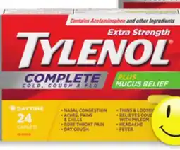 Walmart Tylenol Complete Daytime 24s offer