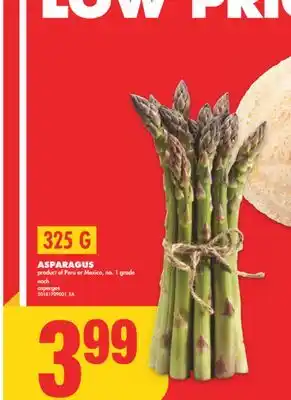 No Frills ASPARAGUS, 325 G offer