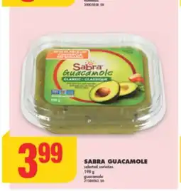 No Frills SABRA GUACAMOLE, 198 g offer