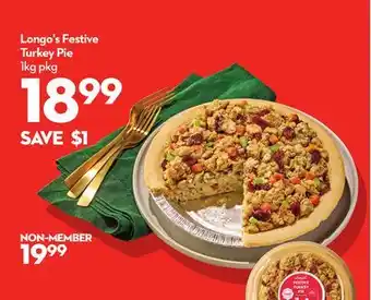 Longo's Longo's Festive Turkey Pie offer