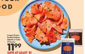 Longo's Longo's Frozen Smoked Salmon offer