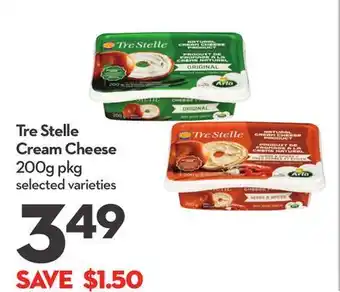 Longo's Tre Stelle Cream Cheese offer