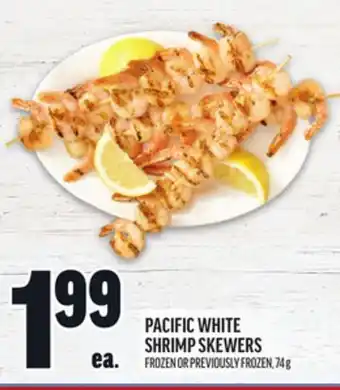 Metro PACIFIC WHITE SHRIMP SKEWERS offer