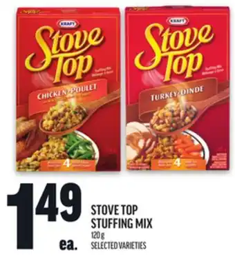 Metro STOVE TOP STUFFING MIX offer