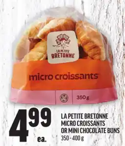 Metro LA PETITE BRETONNE MICRO CROISSANTS OR MINI CHOCOLATE BUNS offer