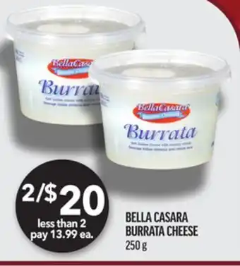 Metro BELLA CASARA BURRATA CHEESE offer