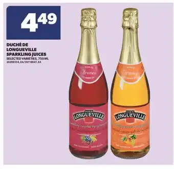 Real Canadian Superstore DUCHÉ DE LONGUEVILLE SPARKLING JUICES, 750 ML offer