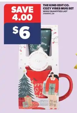 Real Canadian Superstore THE KIND EDIT CO. COZY VIBES MUG SET offer