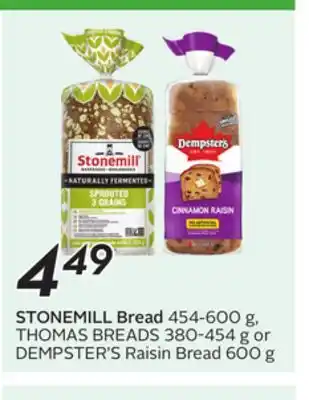 Sobeys STONEMILL Bread offer