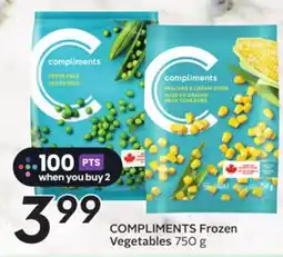 Sobeys COMPLIMENTS Frozen Vegetables offer