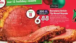 Sobeys STERLING SILVER Fresh Boneless Sirloin Tip Roast offer