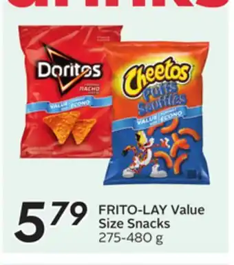 Sobeys FRITO-LAY Value Size Snacks offer