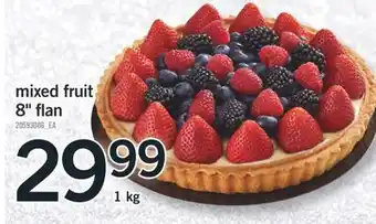 Fortinos MIXED FRUIT 8 FLAN, 1 kg offer