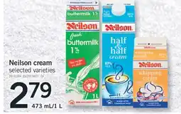 Fortinos NEILSON CREAM, 473 ML/1l offer