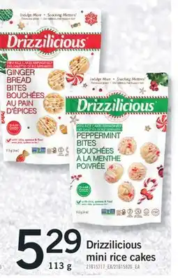 Fortinos DRIZZILICIOUS MINI RICE CAKES, 113 g offer