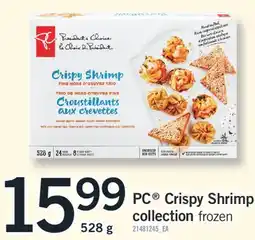 Fortinos PC CRISPY SHRIMP COLLECTION offer