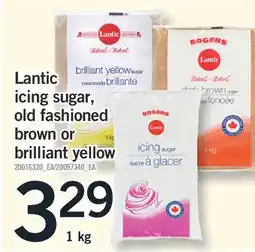 Fortinos LANTIC ICING SUGAR, OLD FASHIONED BROWN OR BRILLIANT YELLOW, 1 KG offer