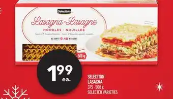 Metro SELECTION LASAGNA offer