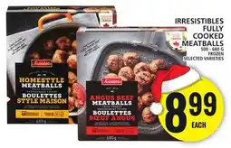 Food Basics IRRESISTIBLES FULLY COOKED MEATBALLS offer