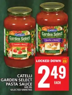 Food Basics CATELLI GARDEN SELECT PASTA SAUCE offer