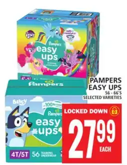 Food Basics PAMPERS EASY UPS offer