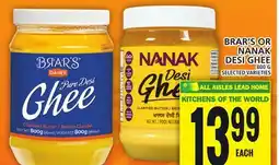 Food Basics BRAR'S OR NANAK DESI GHEE offer