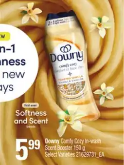 Loblaws DOWNY COMFY COZY IN-WASH SCENT BOOSTER, 150G offer