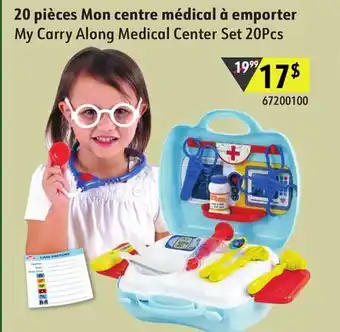 Hart My Carry Along Medical Center Set 20Pcs offer