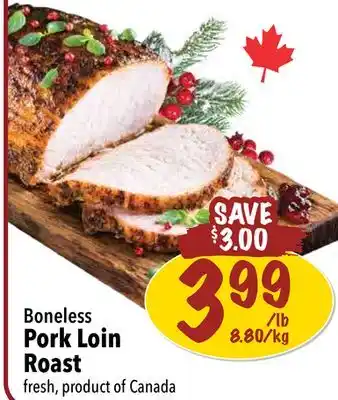 Farm Boy Boneless Pork Loin Roast offer