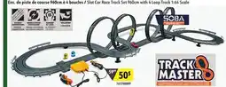 Hart Track Master Slot Car Race Track Set 960cm with 4 Loop Track 1:64 Scale offer