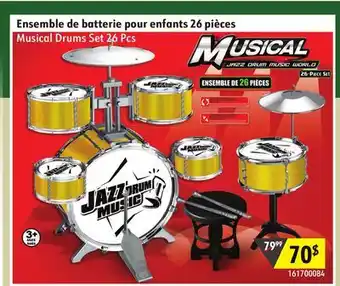 Hart Musical Drums Set 26 Pcs offer