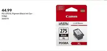 Staples PG-275 XL Pigment Black Ink Cartridge offer