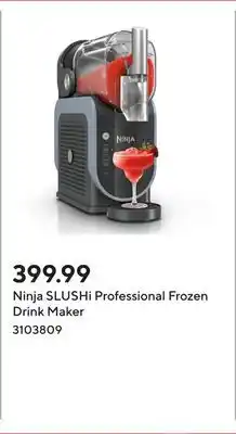 Staples Ninja SLUSHi Professional Frozen Drink Maker offer
