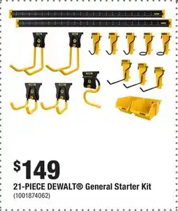 Home Depot 21-PIECE DEWALT General Starter Kit offer