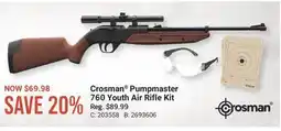 Cabela's Crosman Pumpmaster 760 Youth Air Rifle Kit offer