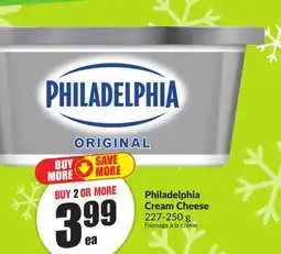 Chalo FreshCo Philadelphia Cream Cheese 227-250 g offer