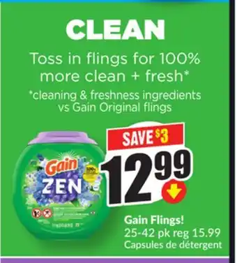 Chalo FreshCo Gain Original flings Gain Flings! 25-42 pk offer