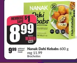 Chalo FreshCo Nanak Dahi Kebabs 600 g offer